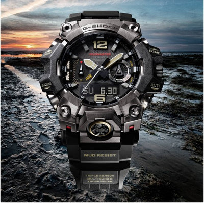 G-Shock GWGB10001ACR MudMaster Black Compatible w/ Casio Watches App