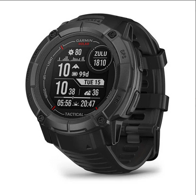 Garmin 0100280513 Instinct 2X Solar Tactical Edition GPS/Smart Features 64MB Memory Black 50mm