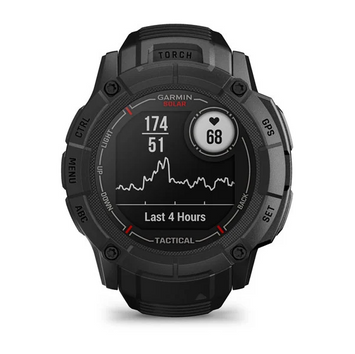 Garmin 0100280513 Instinct 2X Solar Tactical Edition GPS/Smart Features 64MB Memory Black 50mm