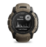 Garmin 0100280512 Instinct 2X Solar Tactical Edition GPS/Smart Features 64MB Memory Coyote Tan 50mm