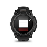 Garmin 0100302050 Instinct 3 Tactical Edition Black Band AMOLED Display Compatible w/ iPhone/Android