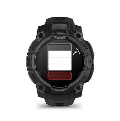 Garmin 0100302050 Instinct 3 Tactical Edition Black Band AMOLED Display Compatible w/ iPhone/Android