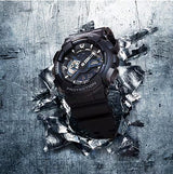 G-shock GA1101BCR G-Shock Tactical Black Stainless Steel Bezel 145-215mm