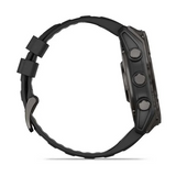 Garmin 0100290320 Fenix 8 AMOLED Edition Gray/Titanium Band AMOLED Display Compatible w/ iPhone/Android