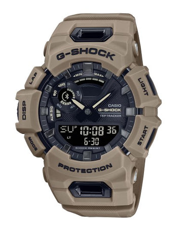 G-shock GBA900UU5A G-Shock Tactical Brown Stainless Steel Bezel 145-215mm