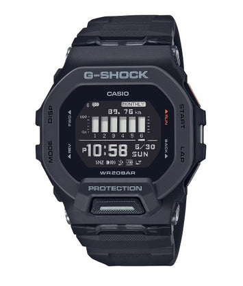 G-shock GBD2001 G-Shock Tactical Black Stainless Steel Bezel 145-215mm