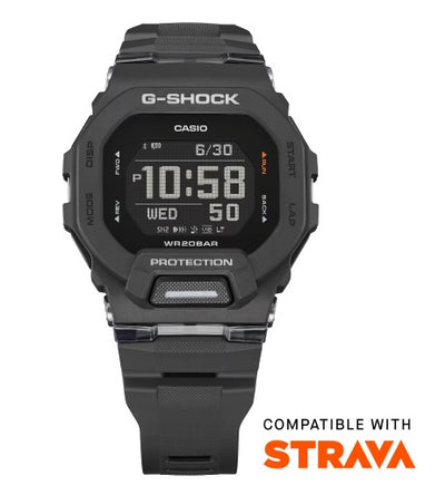 G-shock GBD2001 G-Shock Tactical Black Stainless Steel Bezel 145-215mm