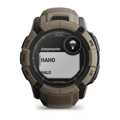 Garmin 0100280512 Instinct 2X Solar Tactical Edition GPS/Smart Features 64MB Memory Coyote Tan 50mm