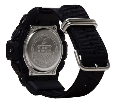 G-Shock GA700BCE1ACR Analog Digital/Nylon St Black