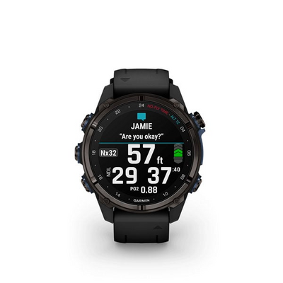 Garmin 0100275210 Descent MK3I 32GB Memory Black Band AMOLED Display