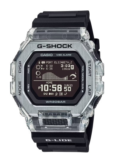 G-Shock GBX-100S-1CR Digital G-Glide BLK