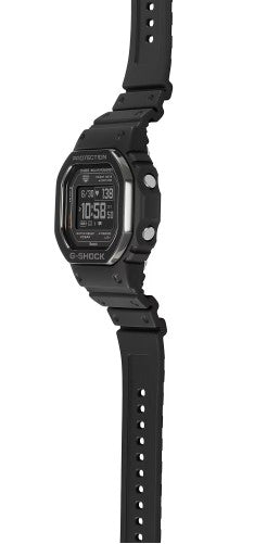G-Shock DWH5600MB1CR Move 5600 Series Sports Fitness Tracker, Black Band, Black Digital Display, Compatible w/Casio Watches App