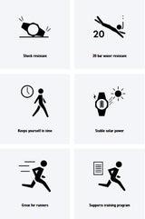 G-shock GBDH20001A G-Shock Tactical Balck Biomass Plastic 145-215mm