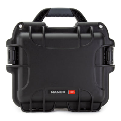 Nanuk 905AMMO1 905 Ammo Case Waterproof Black with White Target Logo Resin & Metal Eyelets Holds 525rds of 223 Rem
