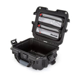 Nanuk 905AMMO1 905 Ammo Case Waterproof Black with White Target Logo Resin & Metal Eyelets Holds 525rds of 223 Rem