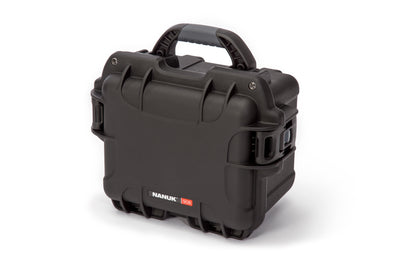 Nanuk 9081001 908  Waterproof Black Resin with Foam Padding & Airline Approved 9.50" L x 7.50" W x 7.50" H Interior Dimensions