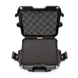 Nanuk 9081001 908  Waterproof Black Resin with Foam Padding & Airline Approved 9.50" L x 7.50" W x 7.50" H Interior Dimensions