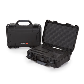 Nanuk 909CLASG1 909 Classic Gun Case Waterproof & Airline Approved Black Polyethylene w/ Closed-Cell Foam 11.44