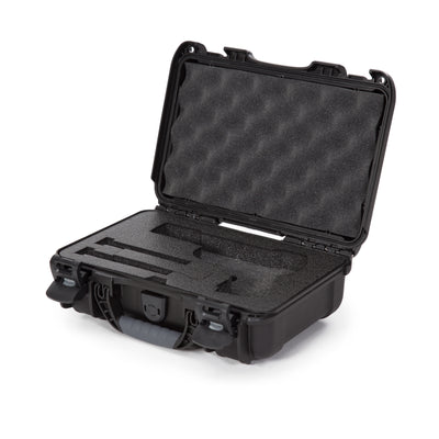 Nanuk 909CLASG1 909 Classic Gun Case Waterproof & Airline Approved Black Polyethylene w/ Closed-Cell Foam 11.44" L x 7" W x 3.68" H Interior Dimensions