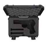 Nanuk 909CLASG1 909 Classic Gun Case Waterproof & Airline Approved Black Polyethylene w/ Closed-Cell Foam 11.44" L x 7" W x 3.68" H Interior Dimensions