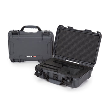 Nanuk 909CLASG7 909 Classic Gun Case Waterproof Graphite Resin w/ Closed-Cell Foam Padding 11.44