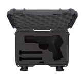 Nanuk 909CLASG7 909 Classic Gun Case Waterproof Graphite Resin w/ Closed-Cell Foam Padding 11.44" L x 7" W x 3.68" H Interior Dimensions