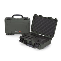 Nanuk 909CLASG6 909 Classic Gun Case Waterproof & Airline Approved Olive Polyethylene w/ Closed-Cell Foam 11.44" L x 7" W x 3.68" H Interior Dimensions