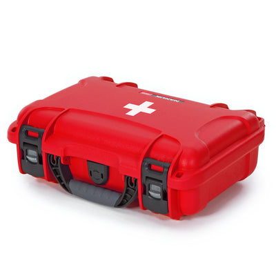 Nanuk 909FSA9 909 First Aid Case Red Resin with Latches 11.40" L x 7" W x 3.70" H Interior Dimensions