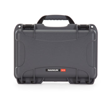 Nanuk 9091007 909 Waterproof & Airline Approved Graphite Resin w/ Cubed Foam 11.44