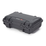 Nanuk 9091007 909 Waterproof & Airline Approved Graphite Resin w/ Cubed Foam 11.44" L x 7" W x 3.68" H Interior Dimensions