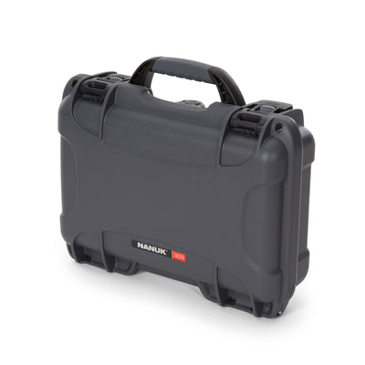 Nanuk 9091007 909 Waterproof & Airline Approved Graphite Resin w/ Cubed Foam 11.44" L x 7" W x 3.68" H Interior Dimensions
