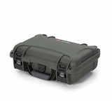 Nanuk 9091006 909 Waterproof & Airline Approved Olive Resin w/ Cubed Foam 11.44" L x 7" W x 3.68" H Interior Dimensions