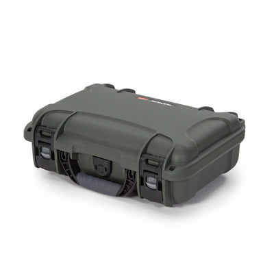 Nanuk 9091006 909 Waterproof & Airline Approved Olive Resin w/ Cubed Foam 11.44" L x 7" W x 3.68" H Interior Dimensions