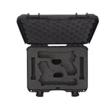 Nanuk 910CLASG1 910 Classic 2 Up Pistol Case Black Polymer w/ Latches & Closed-Cell Foam Padding 13.20" L x 9.20" W x 4.10 " H Interior Dimensions