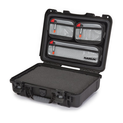 Nanuk 910GLOCK1 910 Black Polymer Compatible w/Glock Holds 2