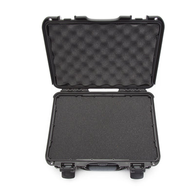 Nanuk 9101001 910  Waterproof Black Resin with Foam Padding & Airline Approved 13.20" L x 9.20" W x 4.10" H Interior Dimensions