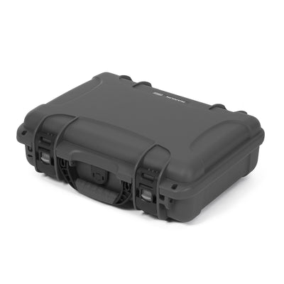 Nanuk 9101007 910  Waterproof Graphite Resin with Foam Padding & Airline Approved 13.20" L x 9.20" W x 4.10" H Interior Dimensions