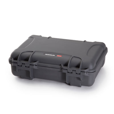Nanuk 9101007 910  Waterproof Graphite Resin with Foam Padding & Airline Approved 13.20" L x 9.20" W x 4.10" H Interior Dimensions