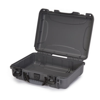 Nanuk 9101007 910  Waterproof Graphite Resin with Foam Padding & Airline Approved 13.20" L x 9.20" W x 4.10" H Interior Dimensions