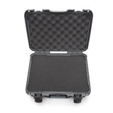 Nanuk 9101007 910  Waterproof Graphite Resin with Foam Padding & Airline Approved 13.20" L x 9.20" W x 4.10" H Interior Dimensions