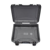 Nanuk 9101007 910  Waterproof Graphite Resin with Foam Padding & Airline Approved 13.20" L x 9.20" W x 4.10" H Interior Dimensions