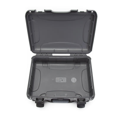 Nanuk 9101007 910  Waterproof Graphite Resin with Foam Padding & Airline Approved 13.20" L x 9.20" W x 4.10" H Interior Dimensions