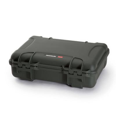 Nanuk 9101006 910  Waterproof Olive Resin with Foam Padding & Airline Approved 13.20" L x 9.20" W x 4.10" H Interior Dimensions