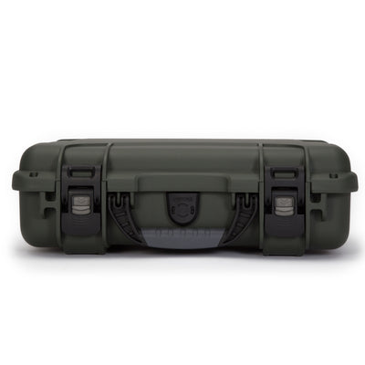 Nanuk 9101006 910  Waterproof Olive Resin with Foam Padding & Airline Approved 13.20" L x 9.20" W x 4.10" H Interior Dimensions