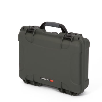 Nanuk 9101006 910  Waterproof Olive Resin with Foam Padding & Airline Approved 13.20