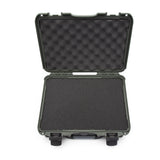 Nanuk 9101006 910  Waterproof Olive Resin with Foam Padding & Airline Approved 13.20" L x 9.20" W x 4.10" H Interior Dimensions