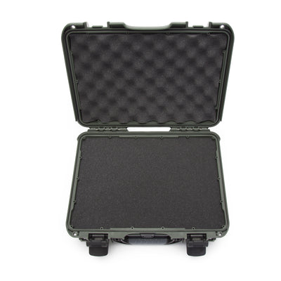 Nanuk 9101006 910  Waterproof Olive Resin with Foam Padding & Airline Approved 13.20" L x 9.20" W x 4.10" H Interior Dimensions