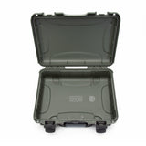 Nanuk 9101006 910  Waterproof Olive Resin with Foam Padding & Airline Approved 13.20" L x 9.20" W x 4.10" H Interior Dimensions