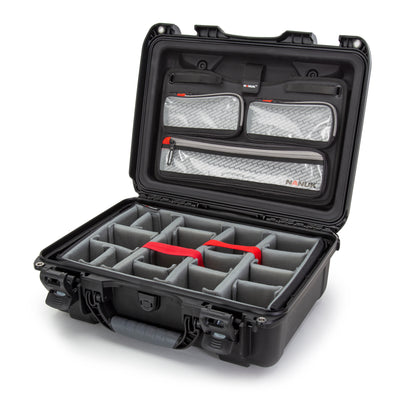 Nanuk 9254UP1 925 4 UP Pistol Case Waterproof Black Resin w/ Closed-Cell Foam Padding 17" L x 11.80" W x 6.40" H Interior Dimensions