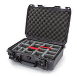 Nanuk 9254UP7 925 4 Up Gun Case Waterproof Graphite Resin w/ Closed-Cell Foam Padding 17" L x 11.80" W x 6.40" H Interior Dimensions